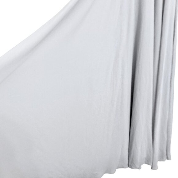 NWT LULUS Love Poem Gray Halter Gown Crocheted Lace Bodice - Picture 11 of 11